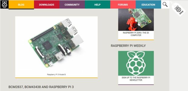 Der Raspberry PI ist in Version 3 erschienen