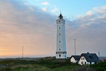 Leuchtfeuer Blavand in Dänemark
