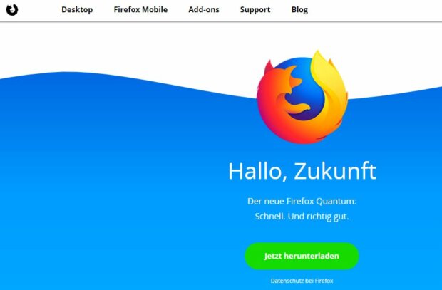 Firefox Quantum: Mozilla bietet Google die Stirn