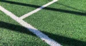 Sportplatzmarkierungen sind mit modernen Lösungen viel besser und schneller und nachhaltiger umzusetzen als früher.